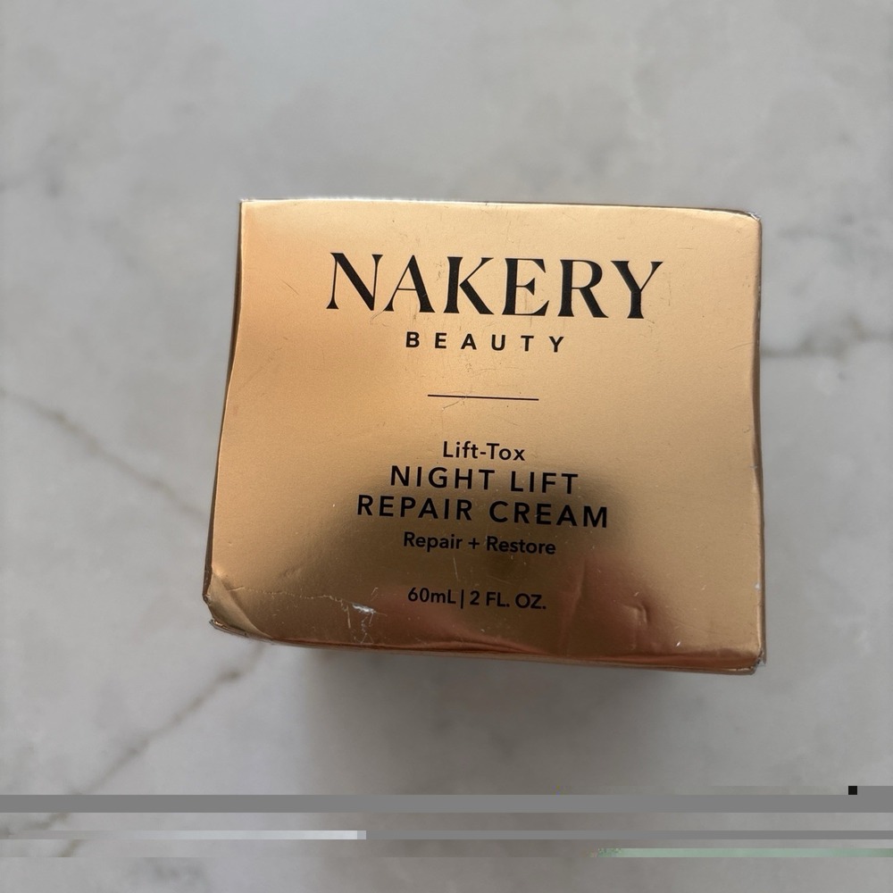 Nakery Beauty LIFT-TOX Night Lift Repair Restore cream 2.0 oz-NEW